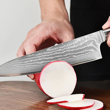 67-Layer Damascus Japanese Chef Knife — Gift Box Collection