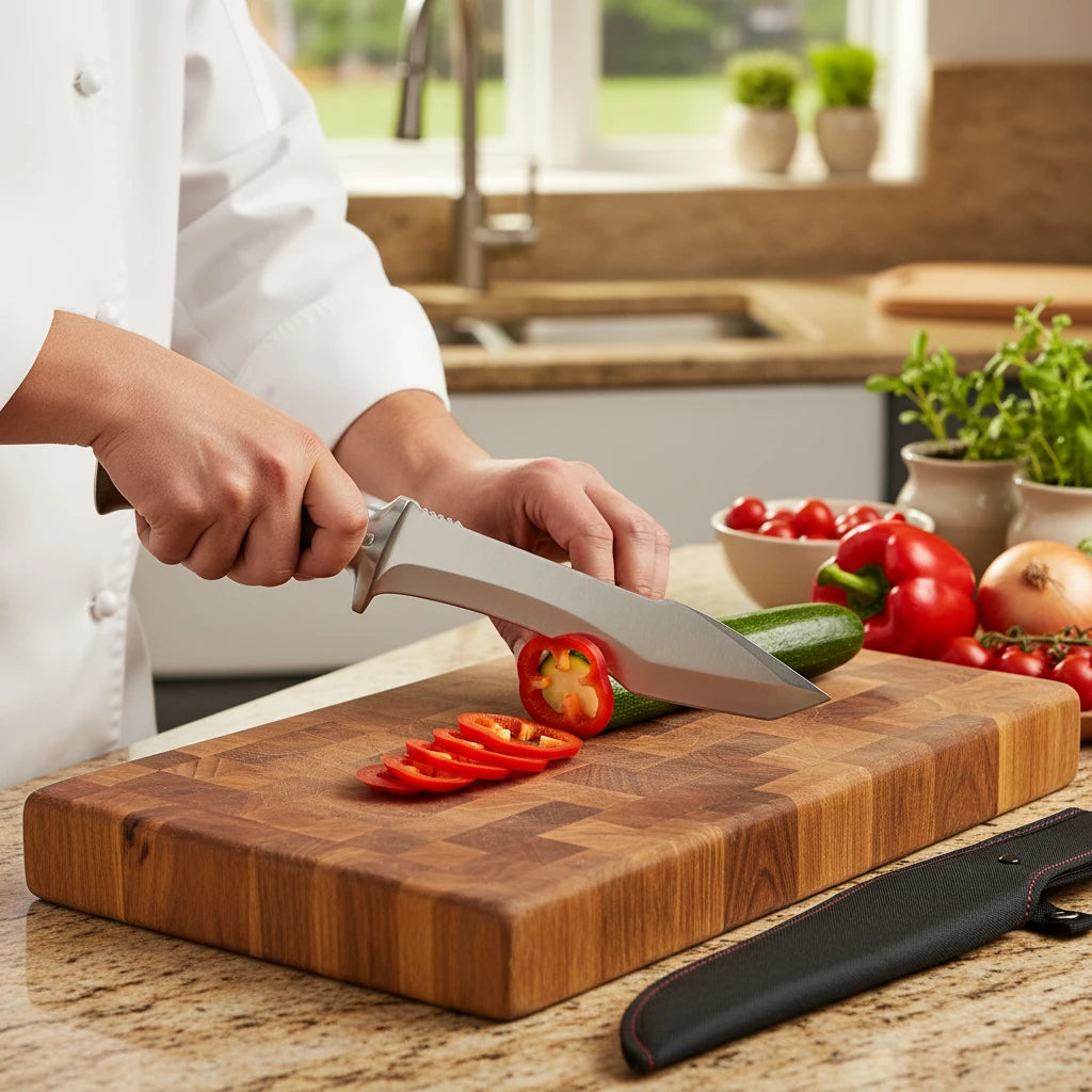 Maison Verdane 7.9-inch professional Japanese boning knife with a precision blade, ideal for filleting and deboning meat.
