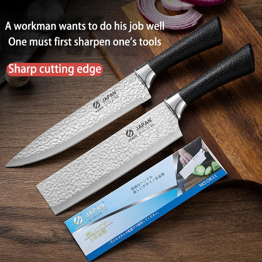 Stainless Steel Cleaver Knife — 7.4" Blade