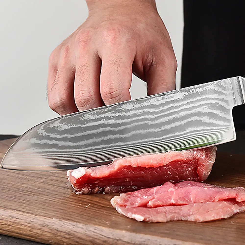 67-Layer Damascus Japanese Chef Knife — Gift Box Collection