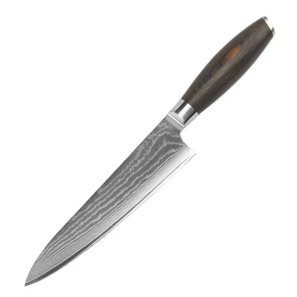 67-Layer Damascus Japanese Chef Knife — Gift Box Collection