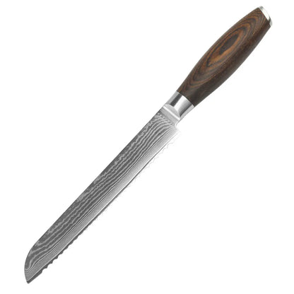 67-Layer Damascus Japanese Chef Knife — Gift Box Collection