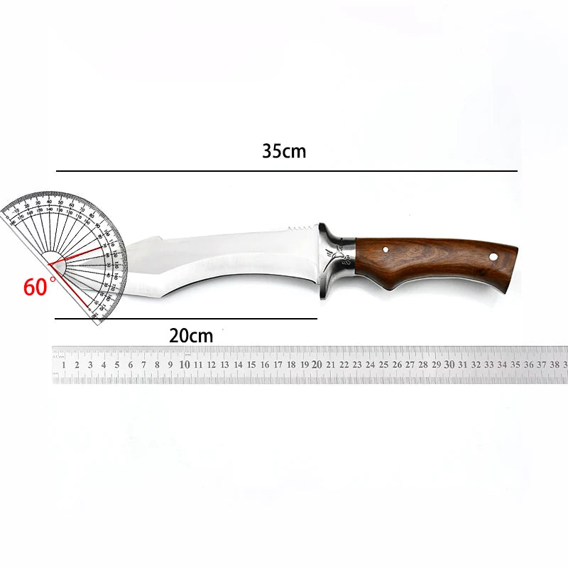 Maison Verdane professional Japanese boning knife with a 7.9-inch precision blade, ideal for detailed butchering tasks.